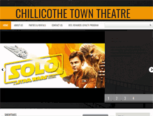 Tablet Screenshot of chillicothetowntheatre.com